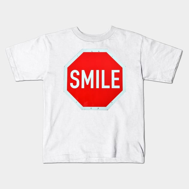 Stop and Smile Kids T-Shirt by LloydLegacy2020